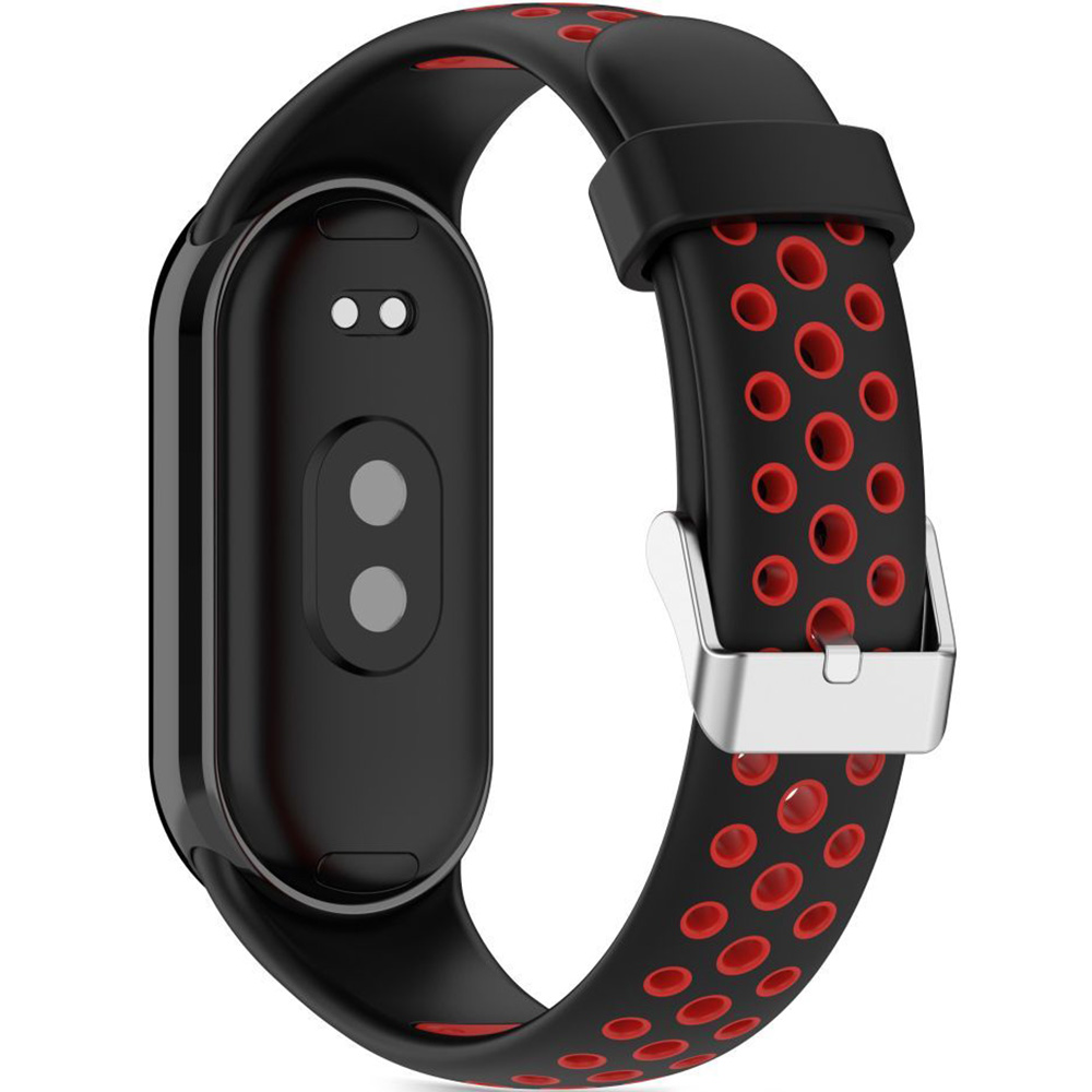 Pasek Tech-Protect Iconband Air do Xiaomi Smart Band 10 / 9 / 9 NFC / 8, czarno-czerwony